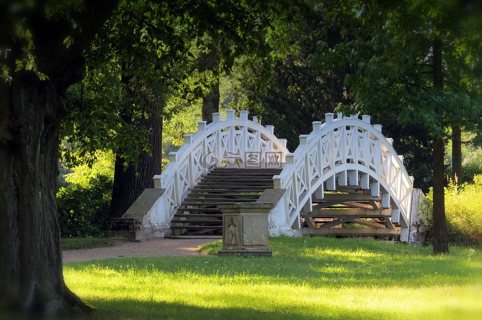 桥,沃利茨,公园