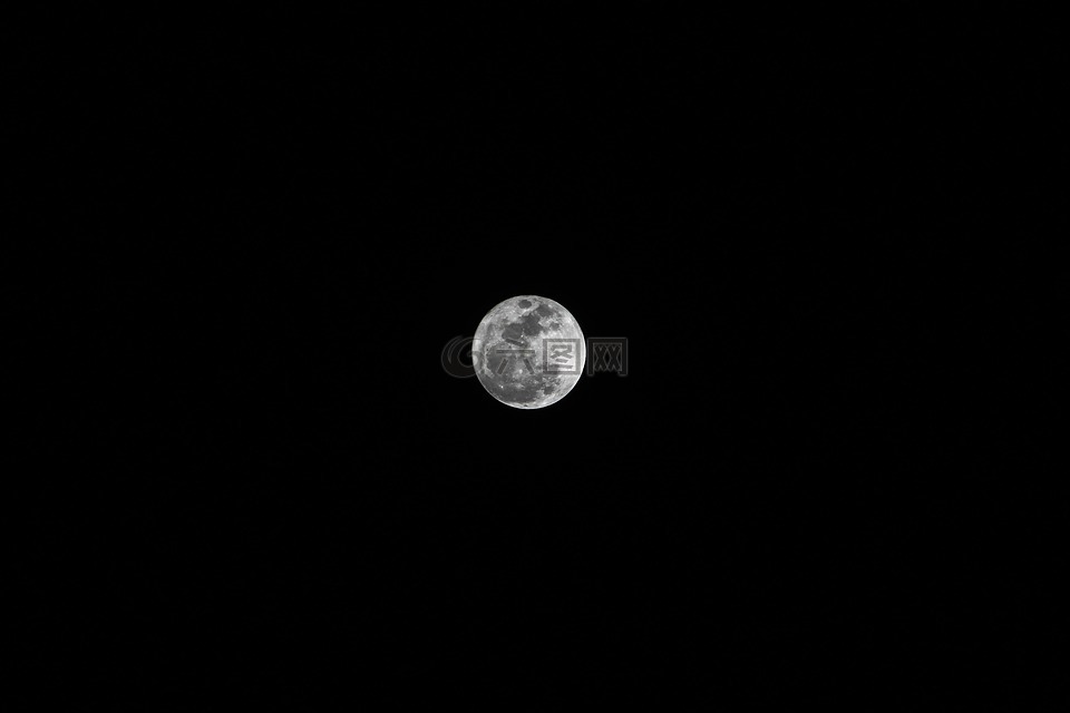 超级月亮,2016,天空