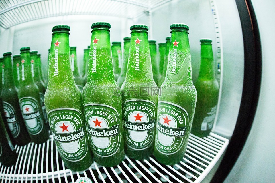 瓶,冰箱,绿色