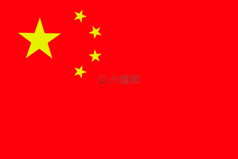 中国国旗,国庆节,红色