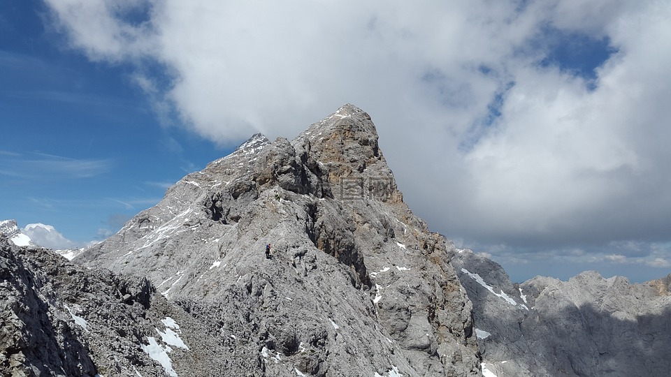 arête,脊,岩岭