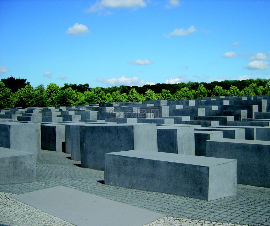 大屠杀纪念馆,柏林纪念馆,石头