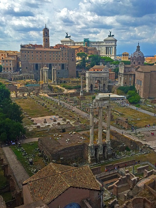 罗马,罗马论坛,古代遗址