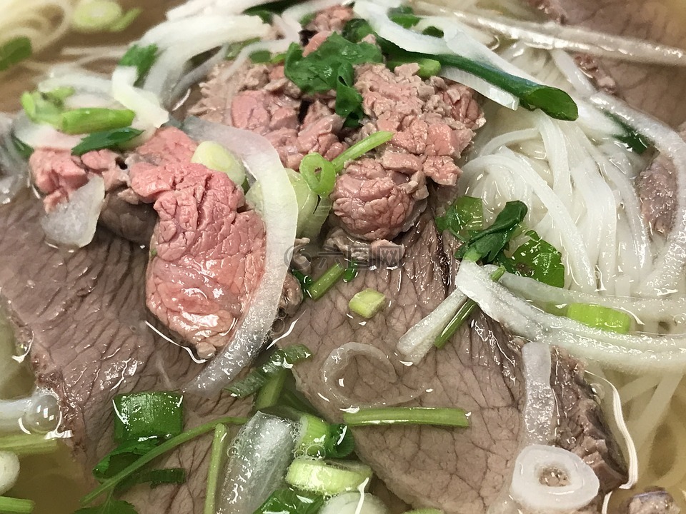 越南食品,卧佛寺,牛肉