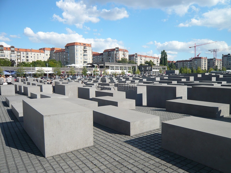 犹太人纪念馆柏林图片