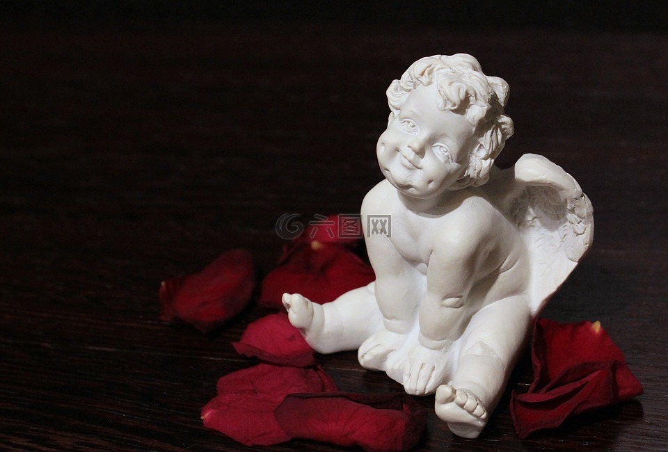 天使,天使的翅膀,甜