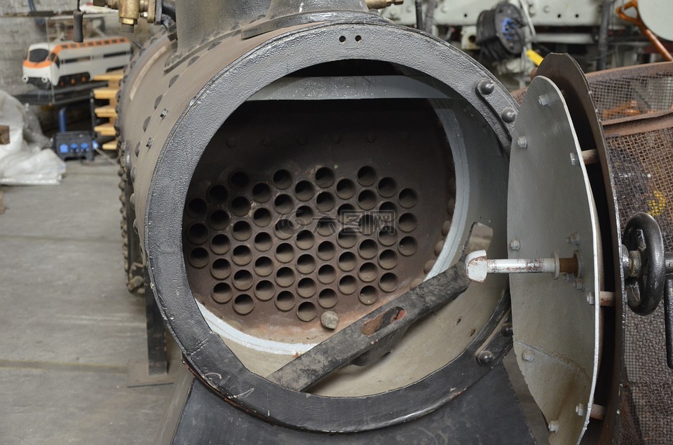 蒸汽锅炉铁路蒸汽机车