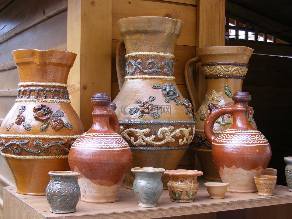 陶瓷,粘土,工匠