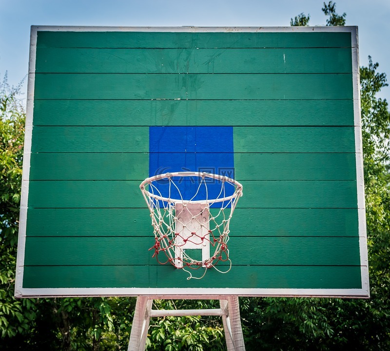 篮球,法院,户外