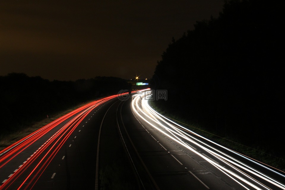 灯 夜 高速公路高清图库素材免费下载 图片编号 六图网