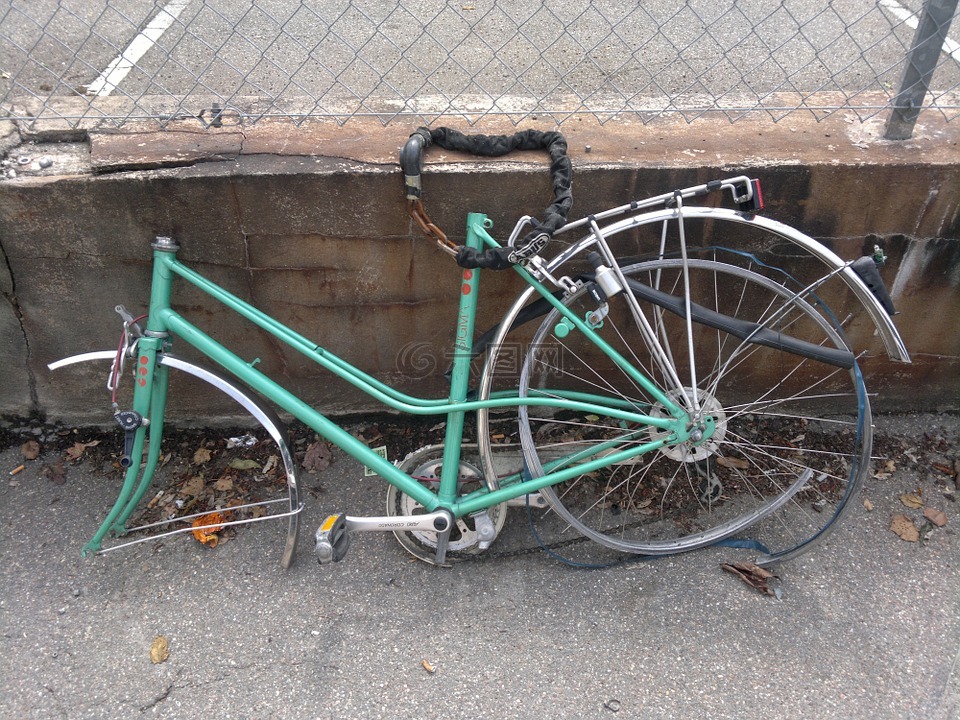 自行车,废钢,金属废料