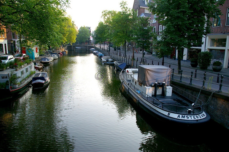 阿姆斯特丹,河,阿姆斯特尔