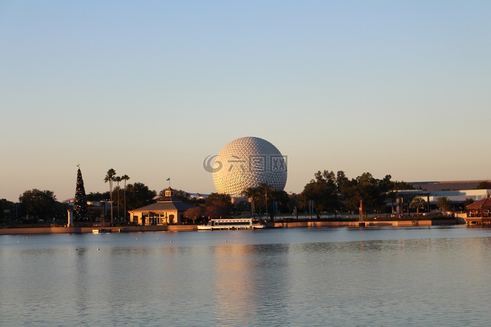 epcot,迪斯尼,奥兰多