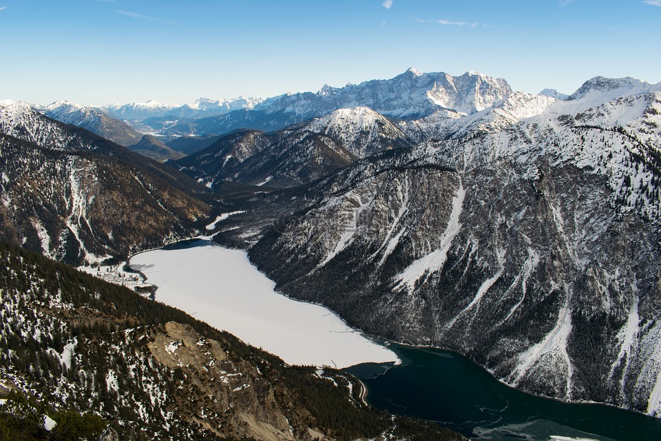 阿爾卑斯山,湖,山高清圖庫素材免費下載(圖片編號:6785642)-六圖網