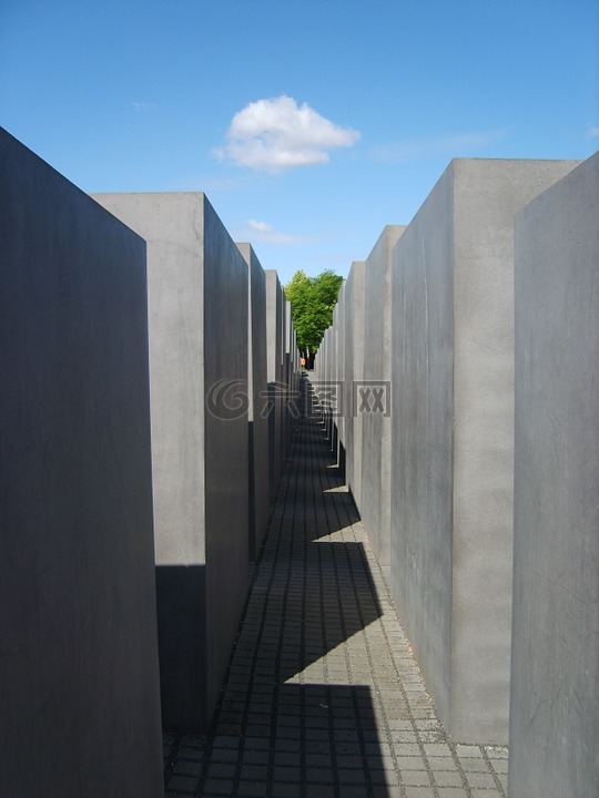 大屠杀纪念馆,柏林纪念馆,石头