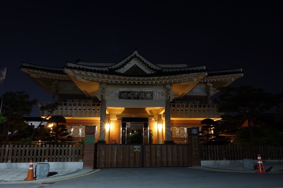 江南区书法博物馆,全州韩屋村,韩国全北全州