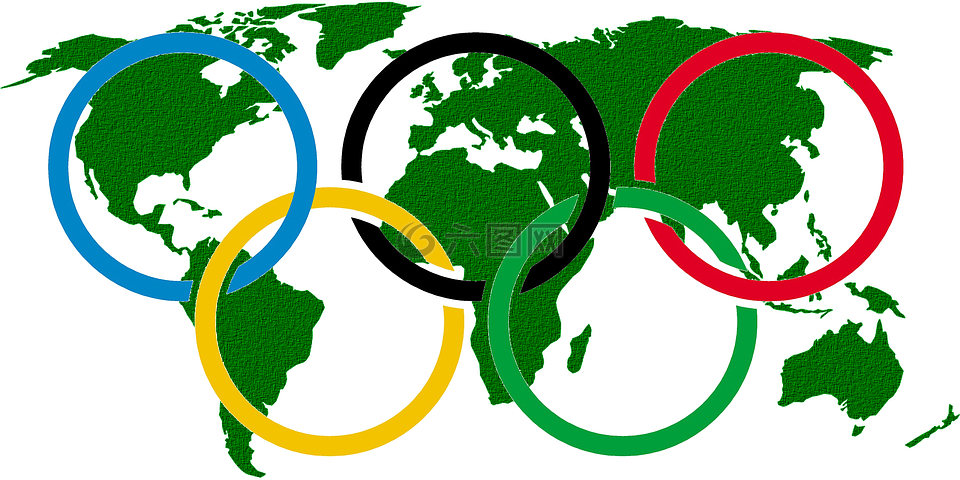 奥运五环,地球,世界