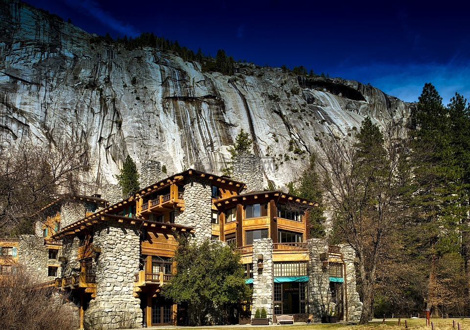阿瓦尼酒店,优胜美地国家公园,加利福尼亚州