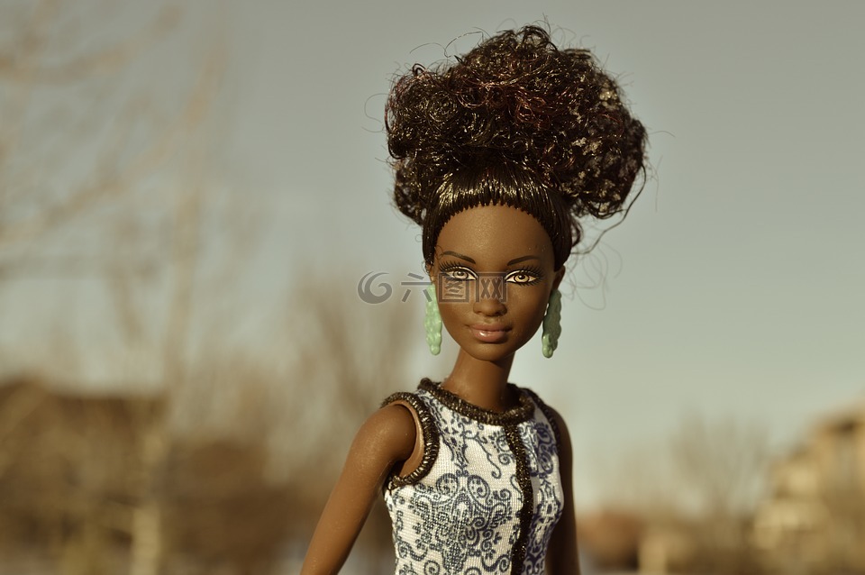 娃娃,黑,非洲裔美国人