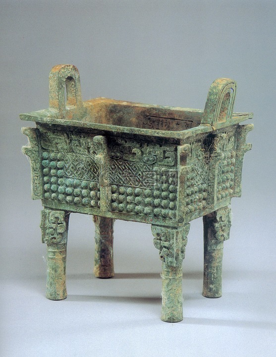 中国古代,青铜器,方鼎