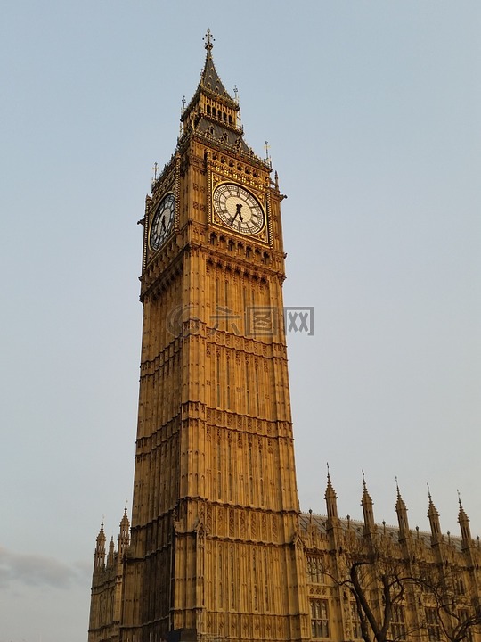 大笨钟,议会上下院,伦敦