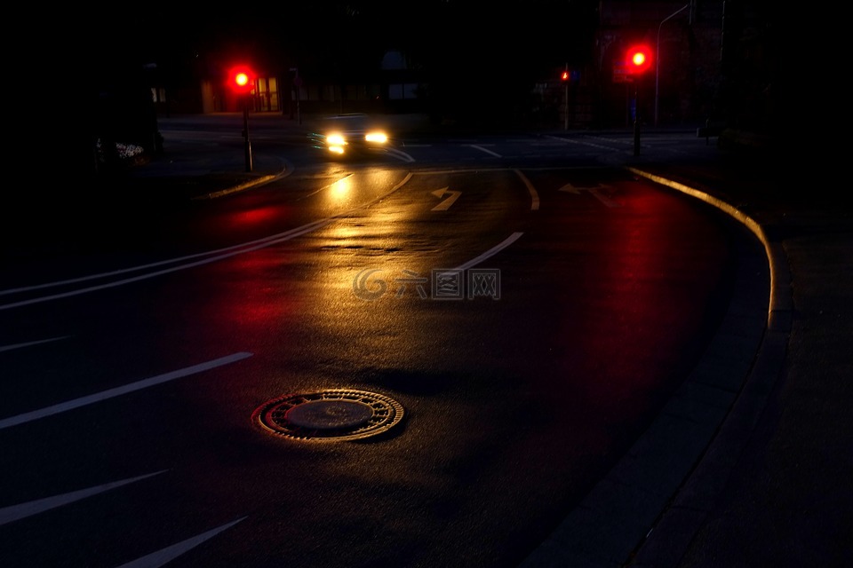 道路 夜 路高清图库素材免费下载 图片编号 六图网