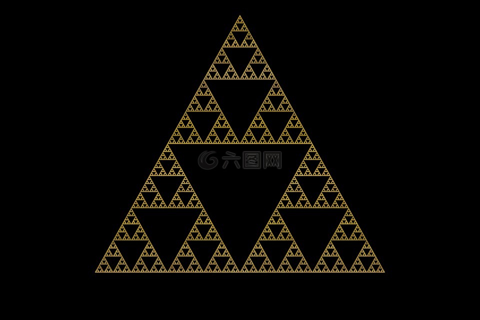 谢尔宾斯基三角形,混沌,分形
