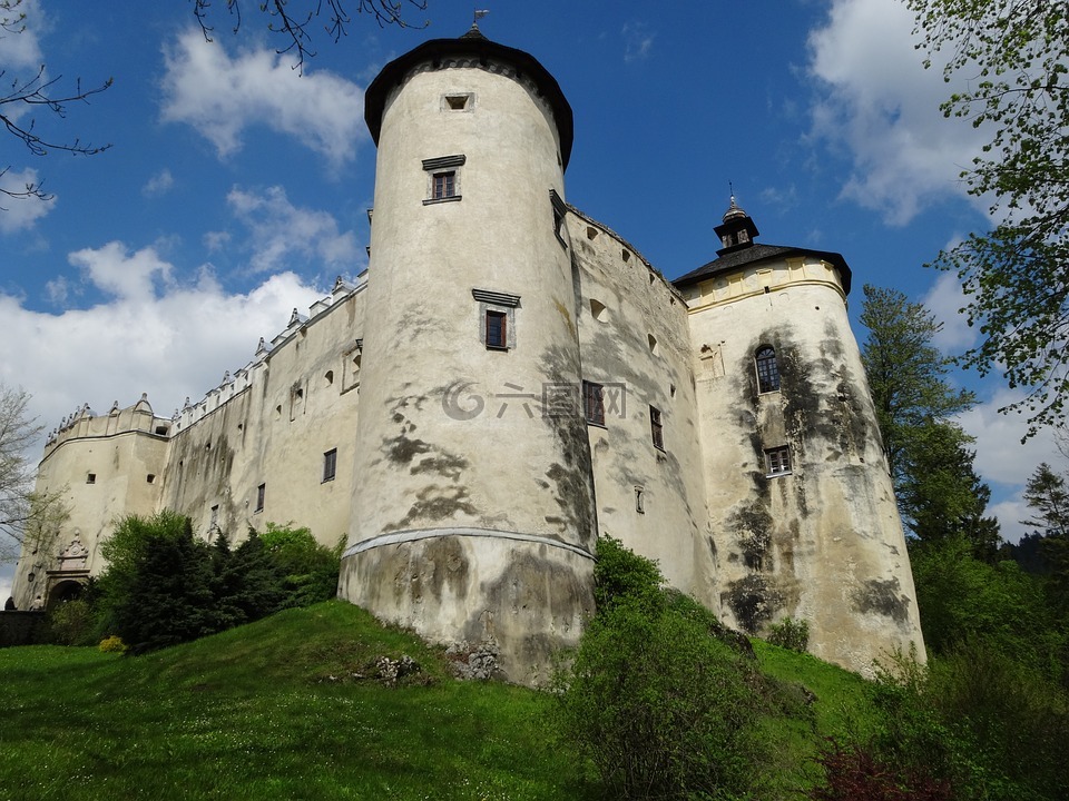 niedzica,波兰,城堡