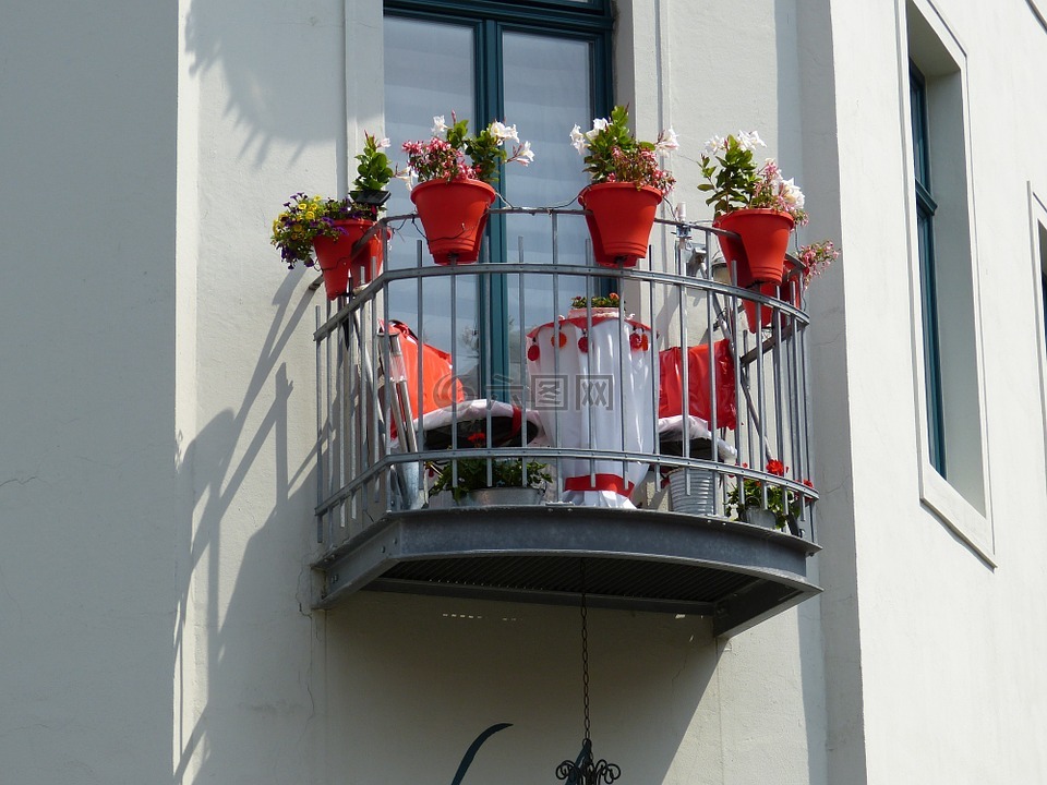 阳台,德国不伦瑞克,建设