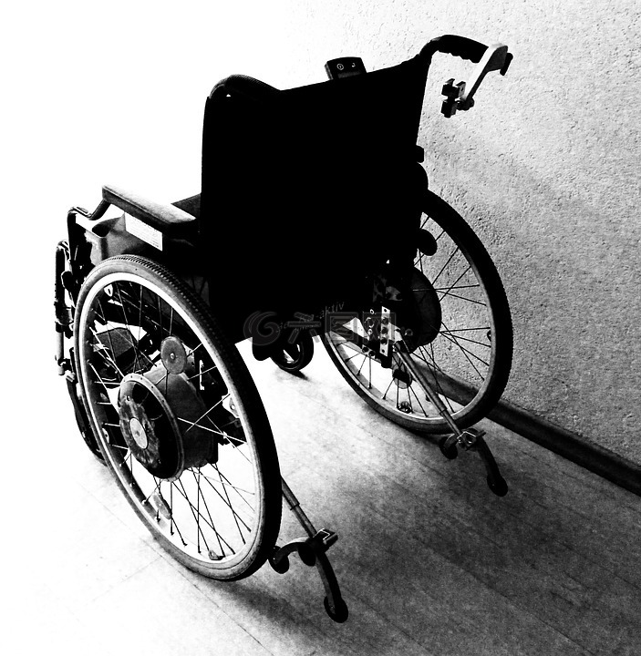 轮椅,残疾,事故