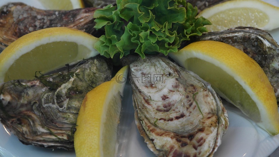 牡蛎,美味,食品