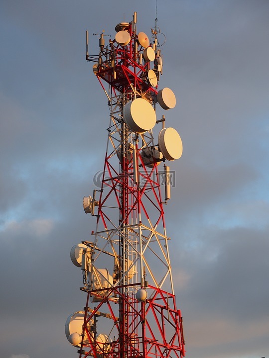 雷达设备,天线,广播发射塔