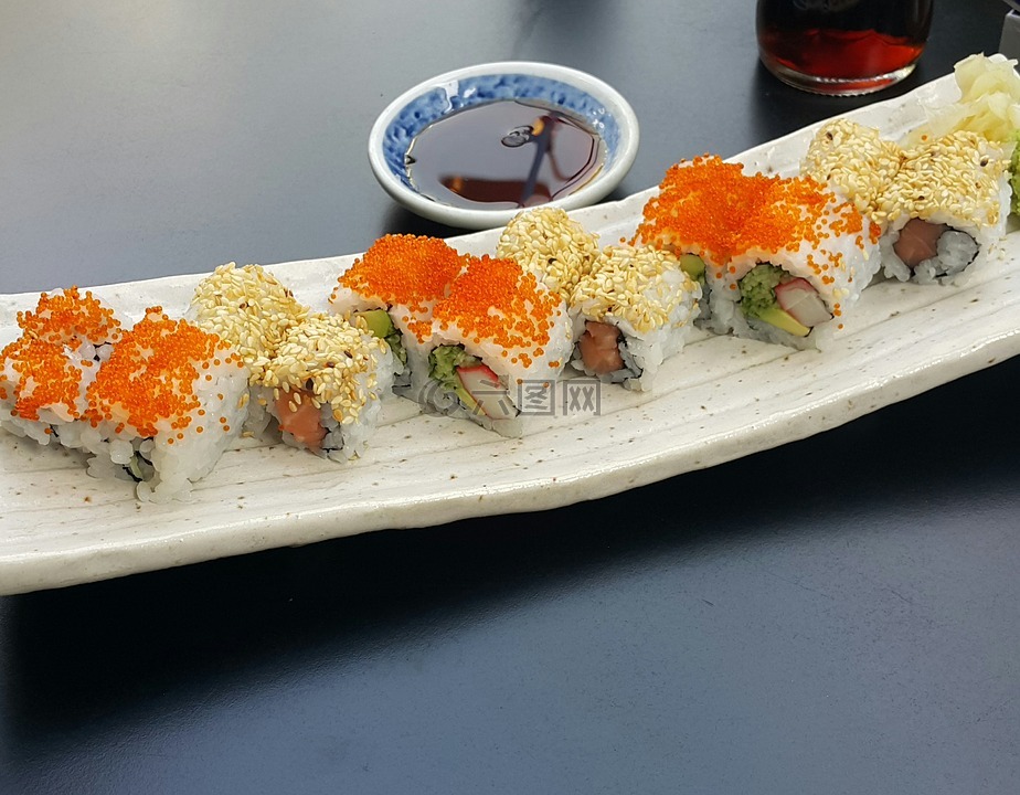 寿司,食品,传统