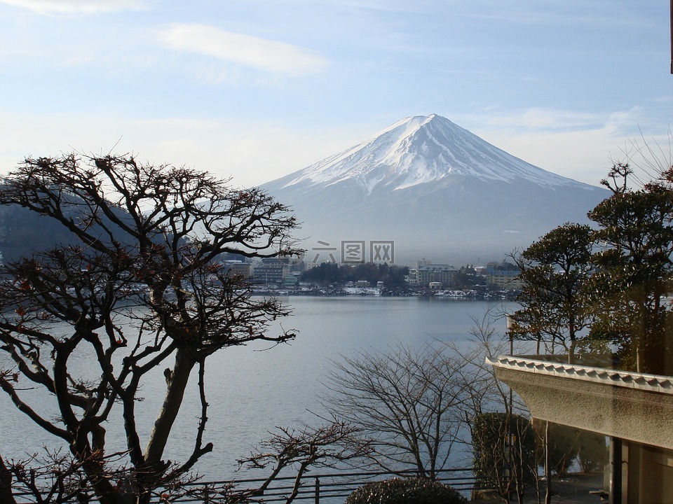 富士山,日本,之旅