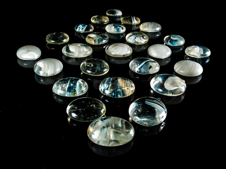 玻璃块,半宝石,水钻