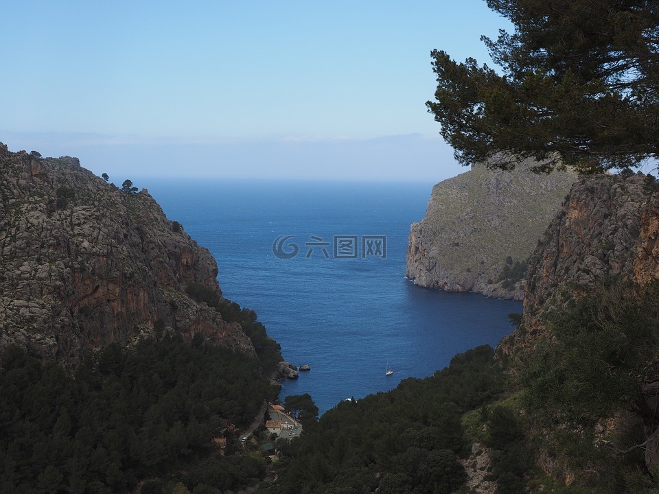 预订,sa calobra,萨calobra湾