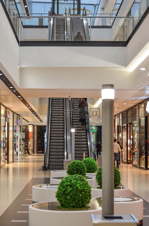 商场,购物,楼梯