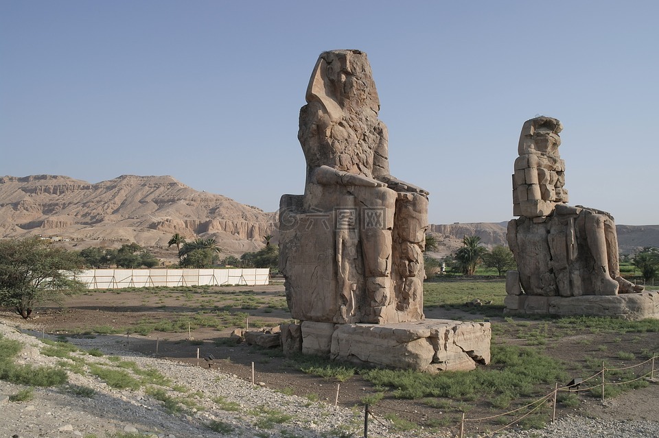 埃及,门农巨像,远古时代