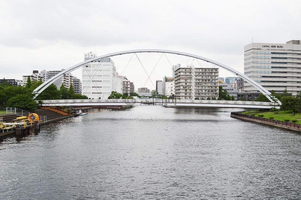 桥,日本,品川