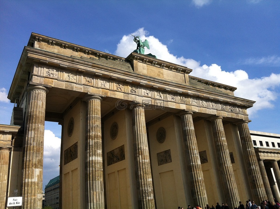 柏林,勃兰登堡门,具有里程碑意义