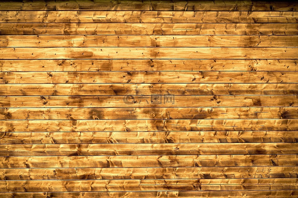 木材,篱笆,木