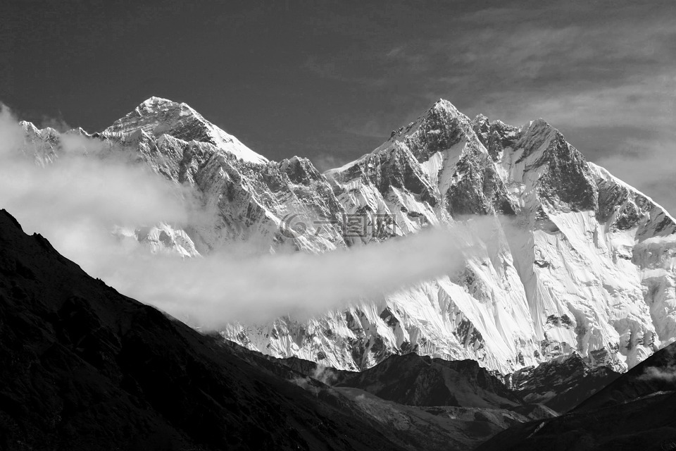 珠穆朗玛峰,洛子峰,尼泊尔
