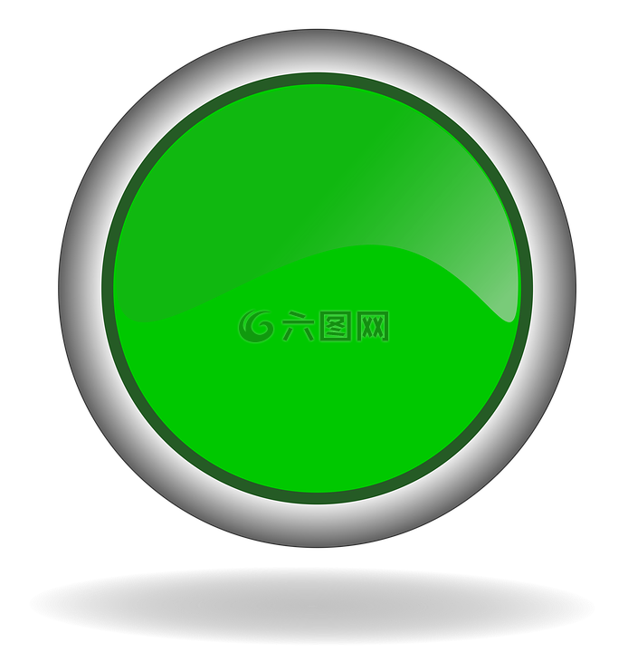 绿色,绿色按钮,按钮
