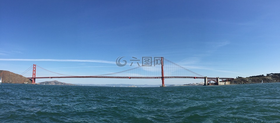 旧金山,金门大桥,桥