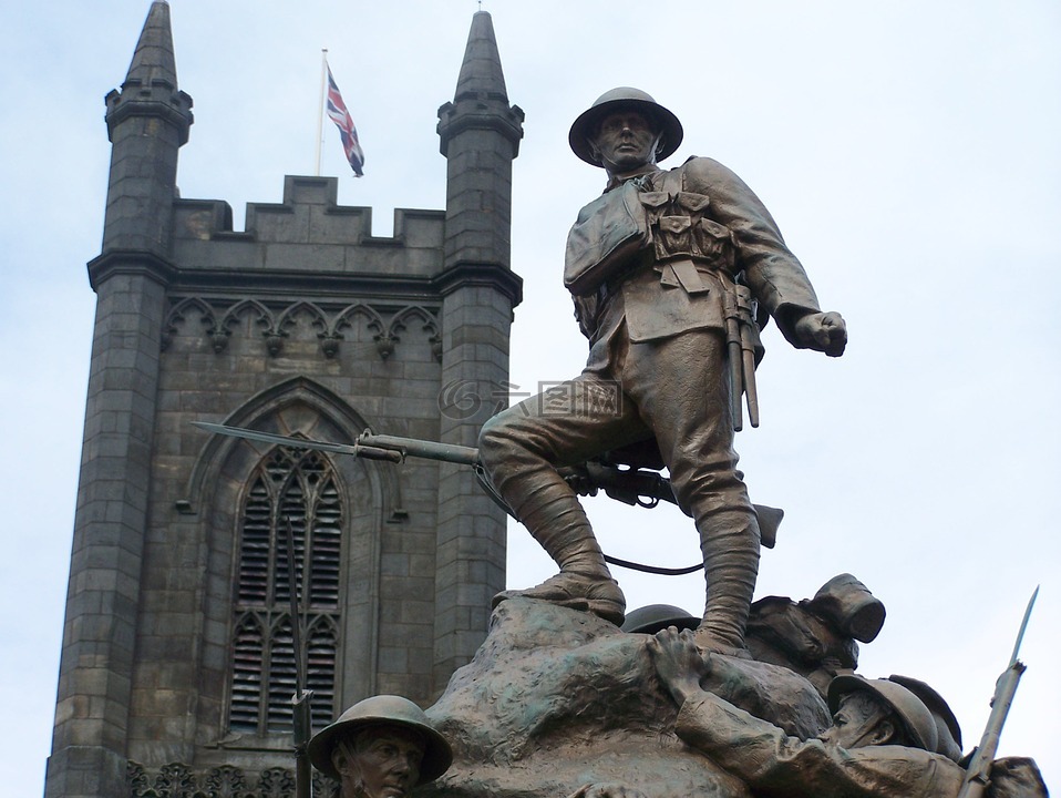 战争纪念馆,雕像,士兵