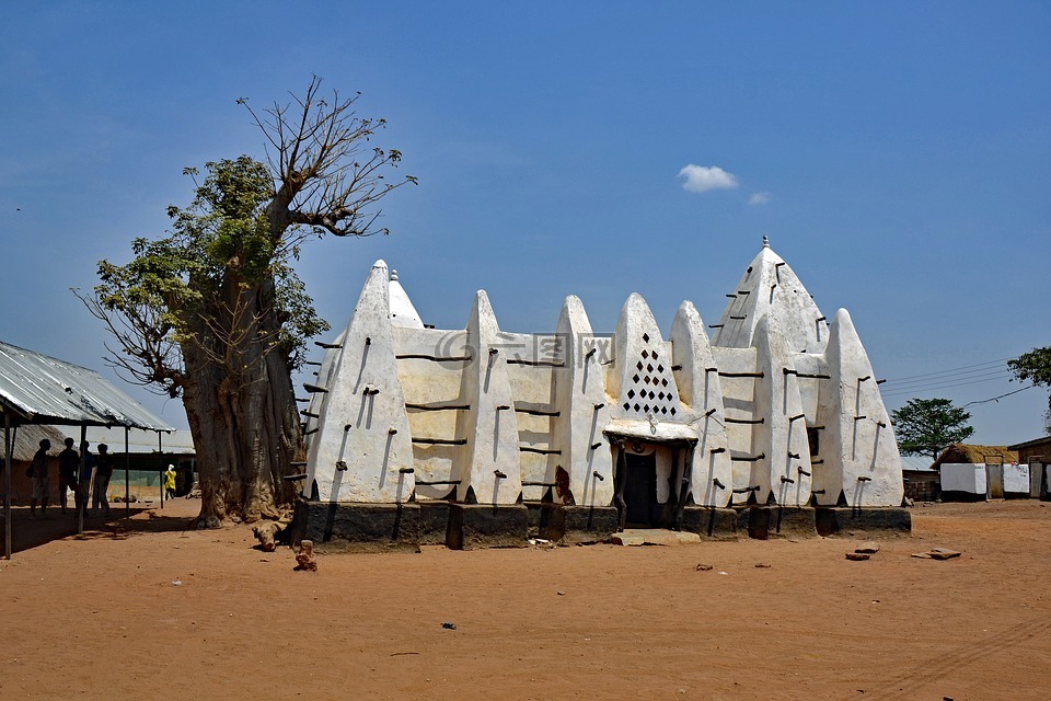 拉拉邦加,加纳,清真寺