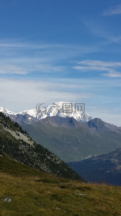 勃朗峰（mont blanc）,阿尔卑斯山,山