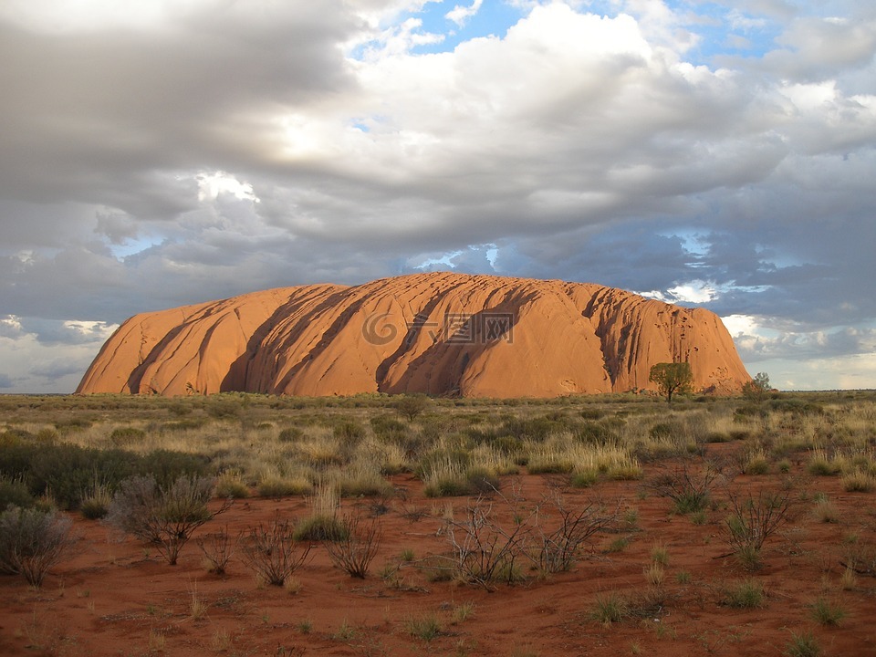 乌鲁鲁,艾尔斯岩,澳大利亚
