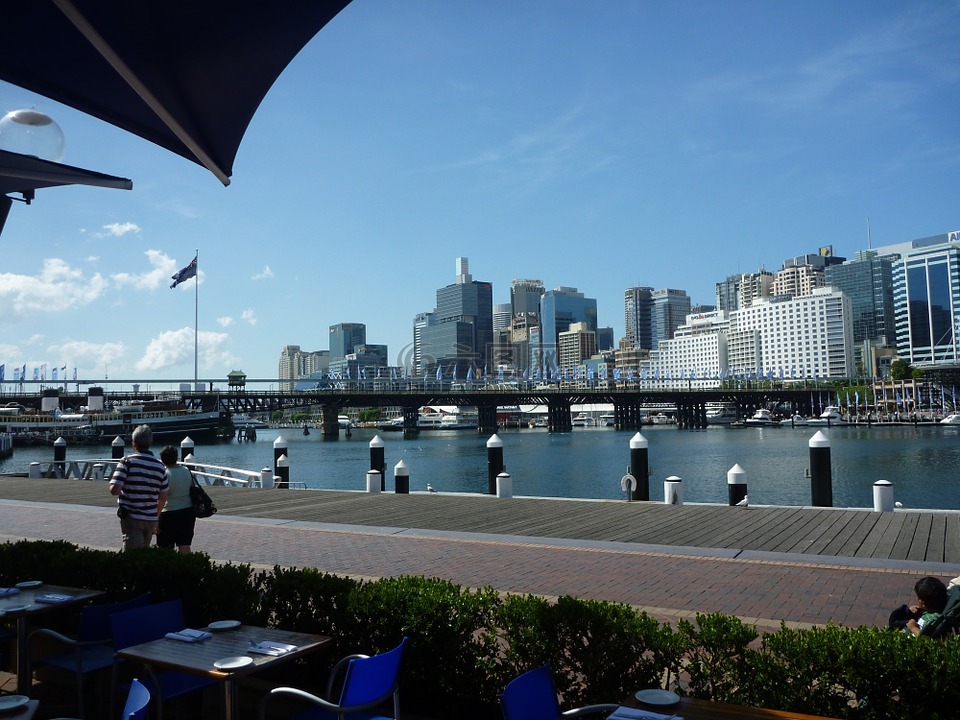 悉尼,海港,城市