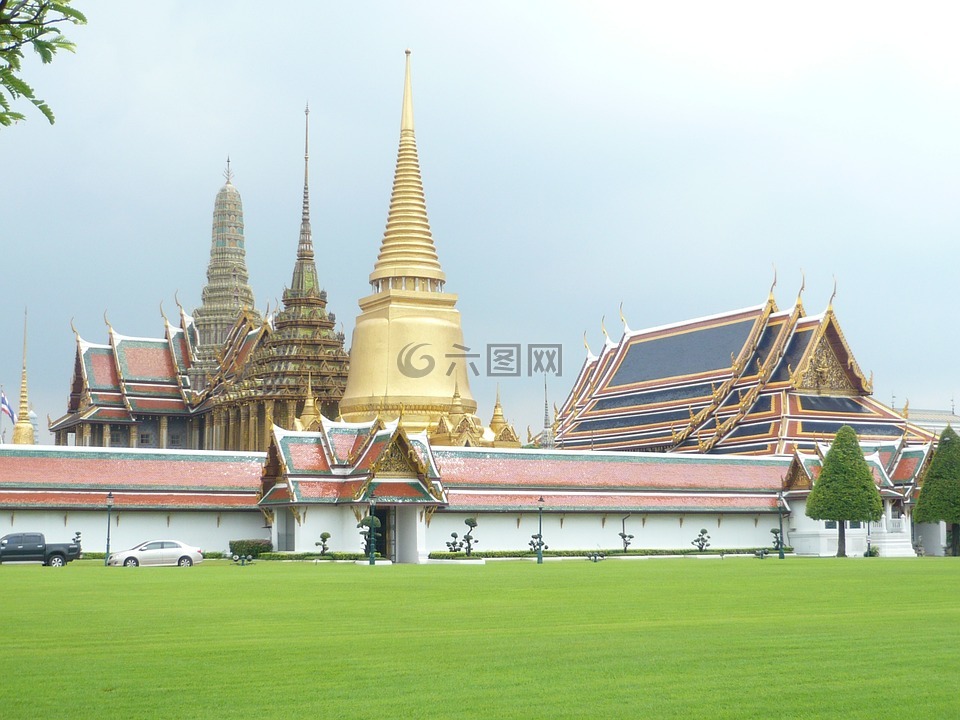 泰国,宫殿,曼谷